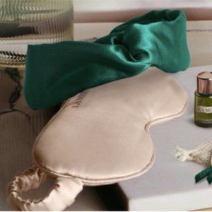 La Mer Bundle Spa Set - Eye Mask, Headband
